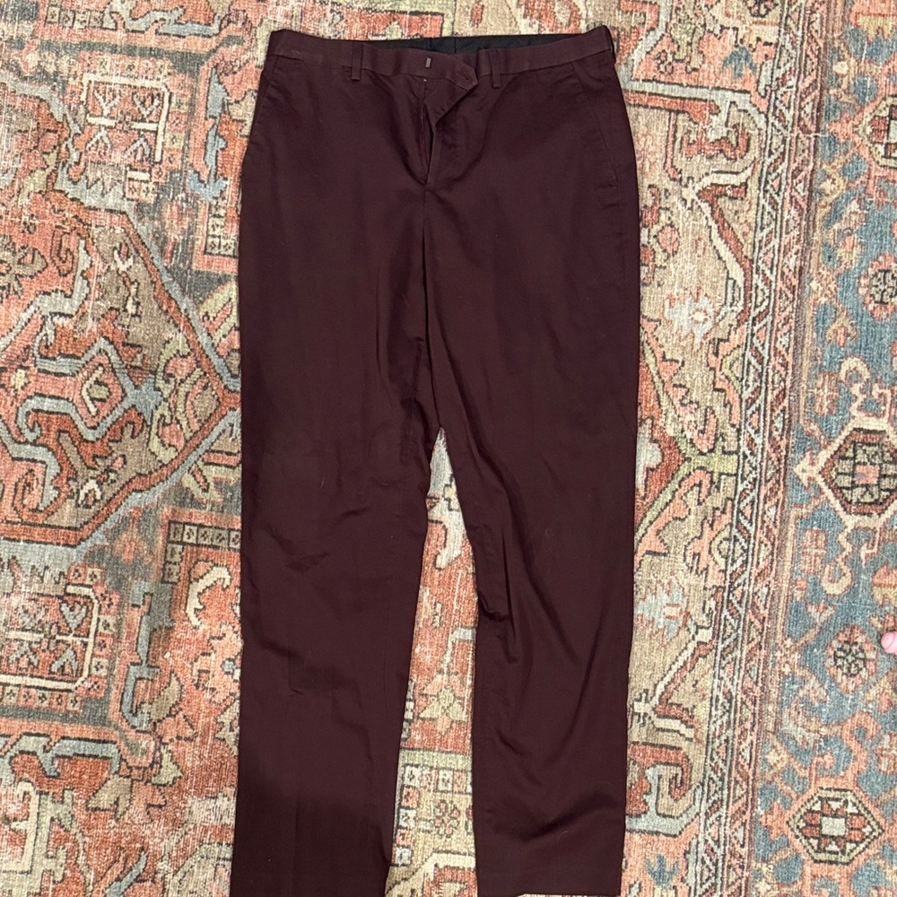 Express Men's Rich Brown Chinos